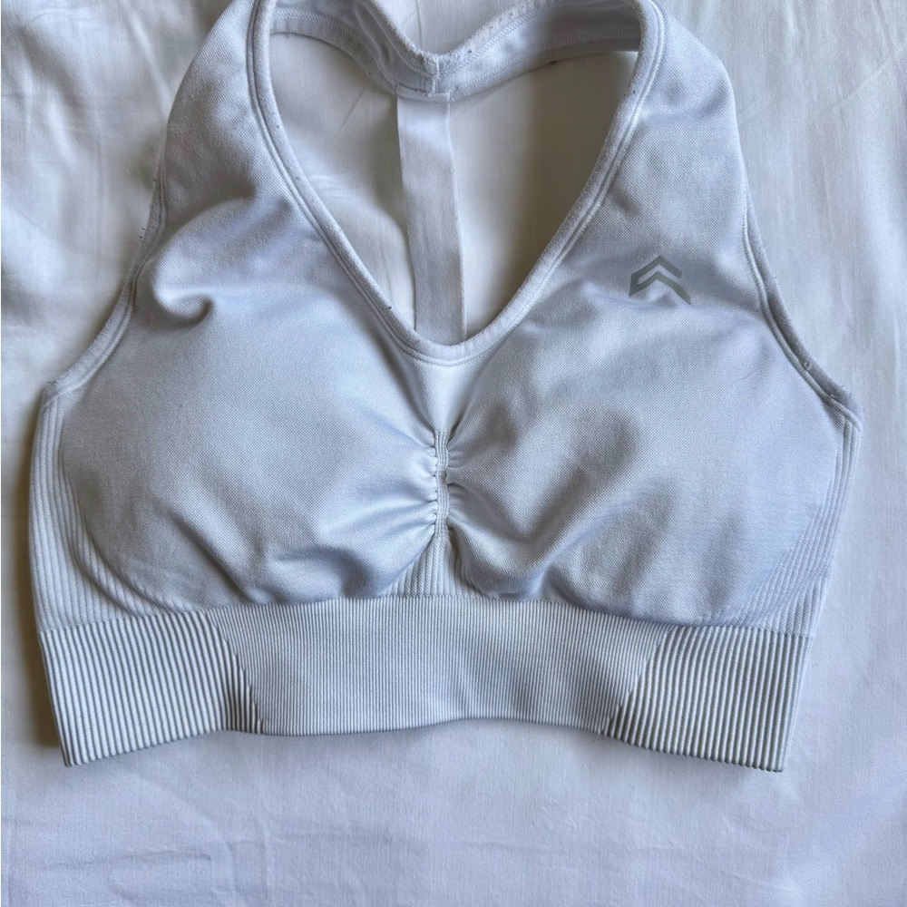 Oner Active Classic Seamless Sports Bra - White